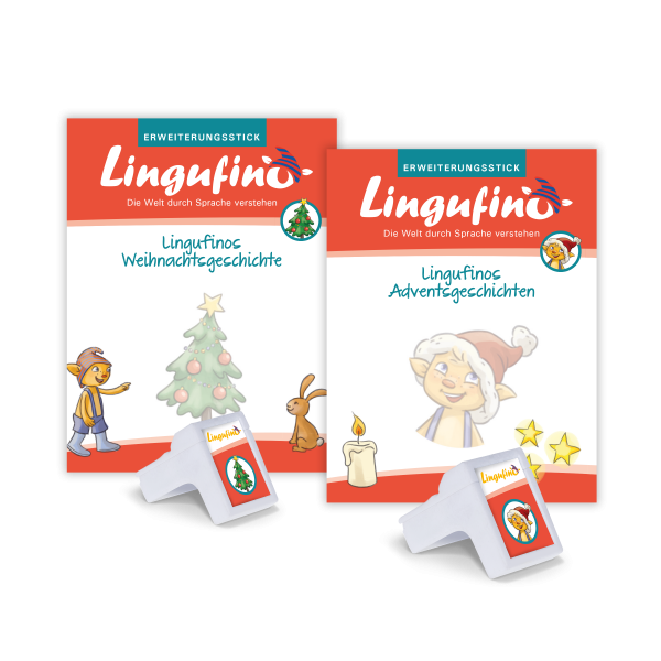 Bundle Lingufinos Weihnachtsgeschichte + Adventsgeschichte